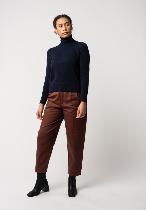 Turtleneck Mayura Navy from Shop Like You Give a Damn