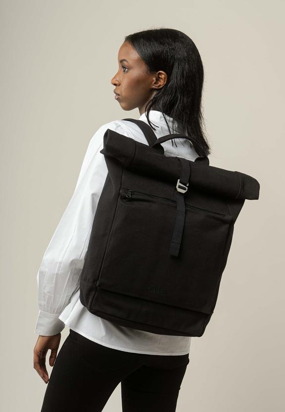 Backpack Amar Black from Shop Like You Give a Damn