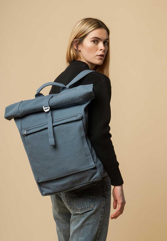 Backpack Amar Dusty Blue from Shop Like You Give a Damn