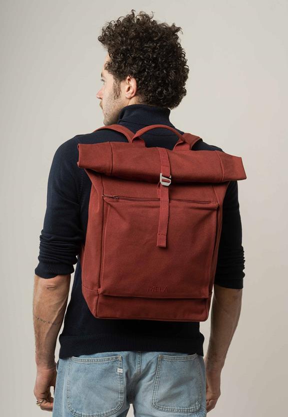 Backpack Amar Red from Shop Like You Give a Damn