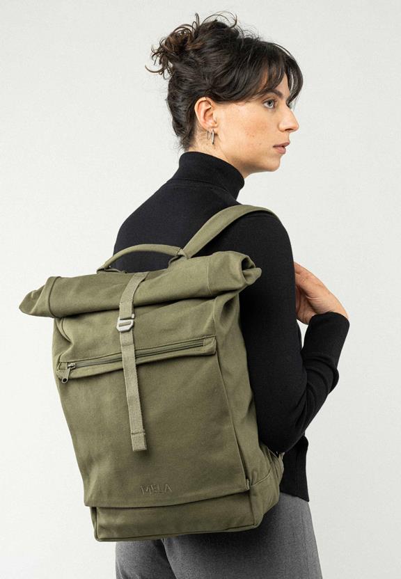 Backpack Amar Olive Green from Shop Like You Give a Damn