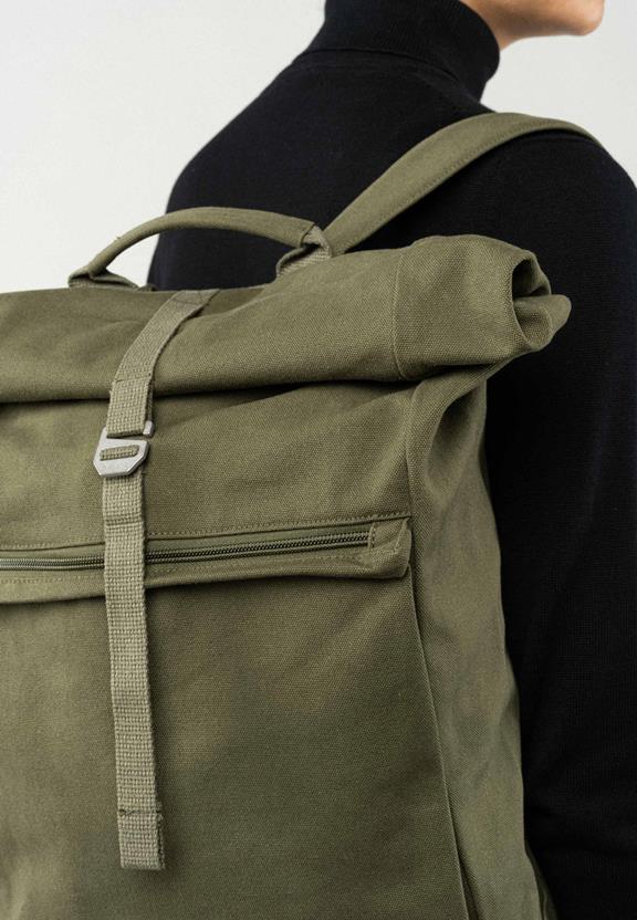 Backpack Amar Olive Green from Shop Like You Give a Damn