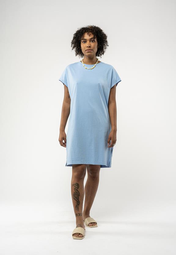 T-Shirt Dress Sunea Powder Blue via Shop Like You Give a Damn