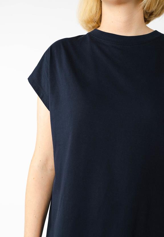 T-Shirt Dress Sunea Navy from Shop Like You Give a Damn