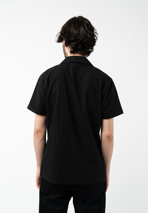 Shirt Short Sleeved Mohan Black from Shop Like You Give a Damn