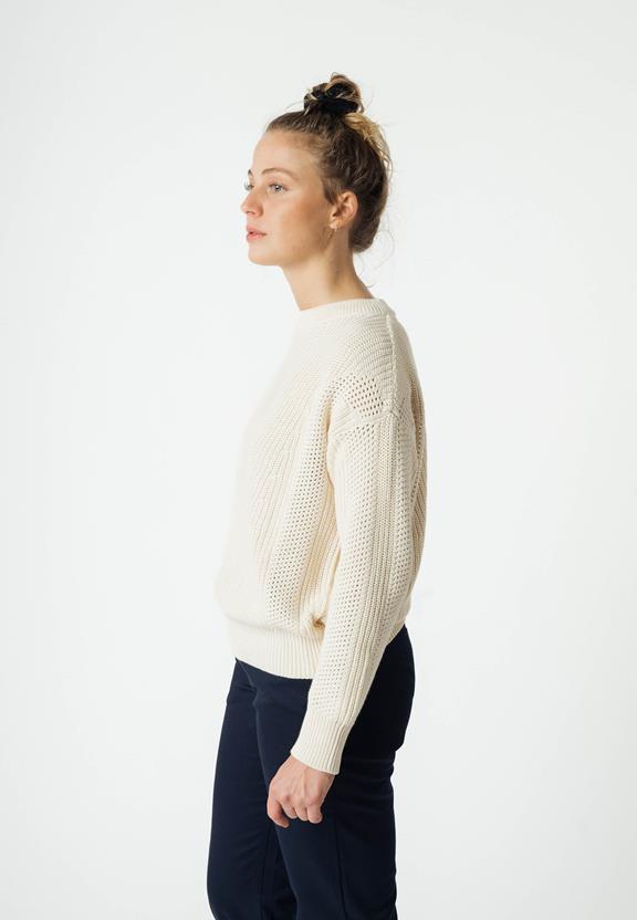 Knit Jumper Seema Cream from Shop Like You Give a Damn