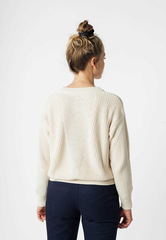 Knit Jumper Seema Cream from Shop Like You Give a Damn