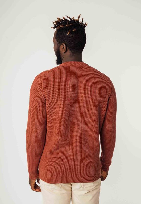 Knit Jumper Ravi Mahogany from Shop Like You Give a Damn