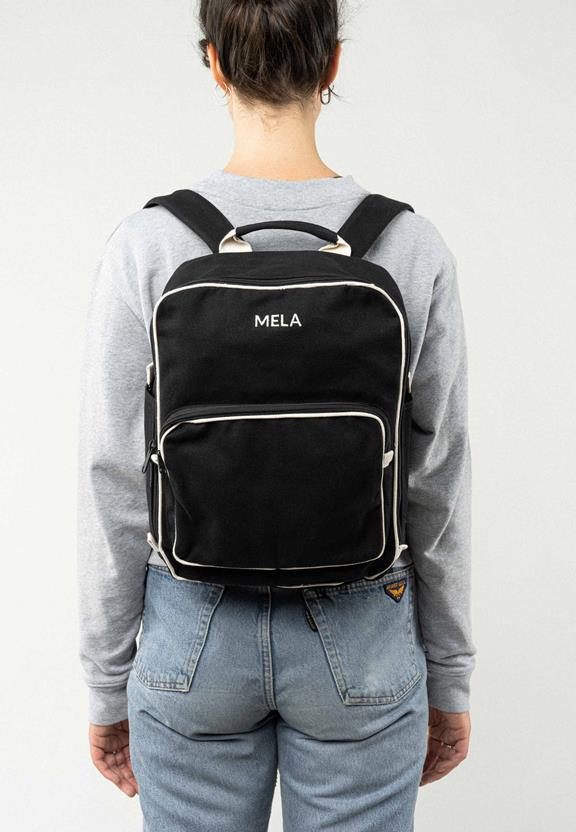 Backpack Mela 2 Black from Shop Like You Give a Damn