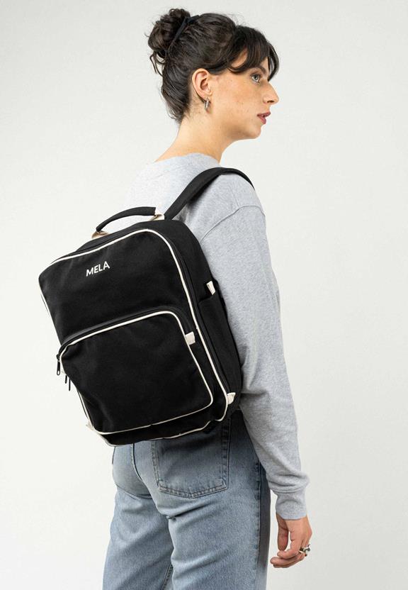 Backpack Mela 2 Black from Shop Like You Give a Damn