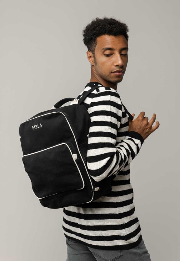 Backpack Mela 2 Black from Shop Like You Give a Damn