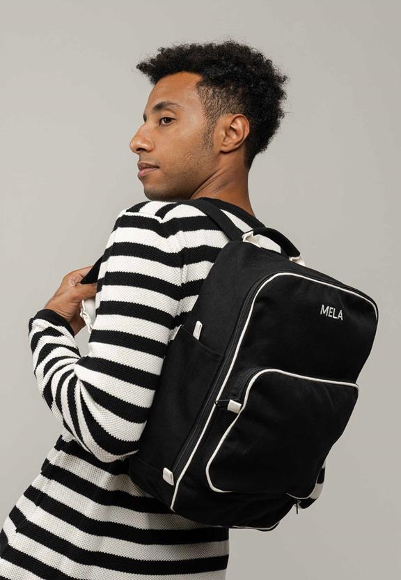 Backpack Mela 2 Black from Shop Like You Give a Damn