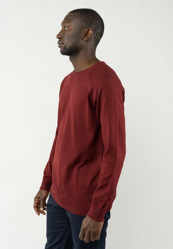 Jumper Basic Dark Red from Shop Like You Give a Damn