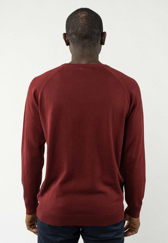 Jumper Basic Dark Red from Shop Like You Give a Damn