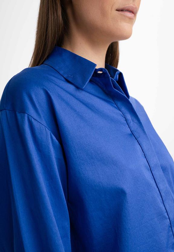 Satin Shirt Adry Blue from Shop Like You Give a Damn