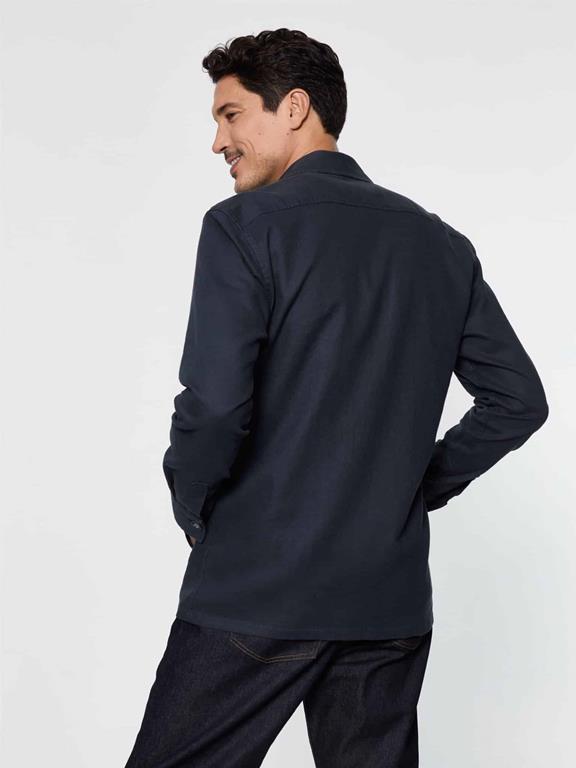 Overshirt Hickory Blauw from Shop Like You Give a Damn