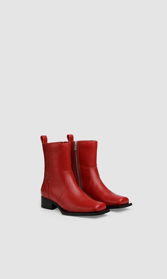 Boots Karel Ruby Red from Shop Like You Give a Damn