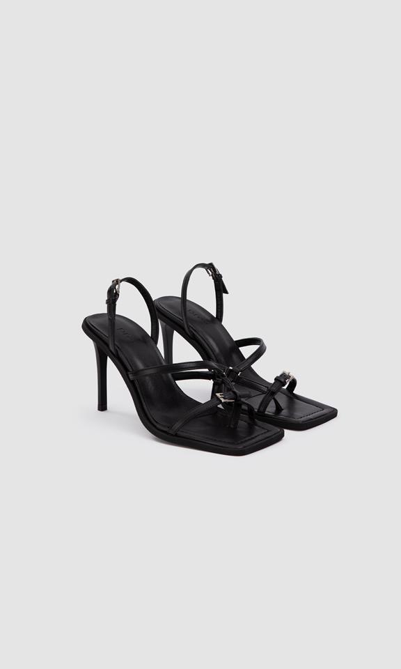 Heeled Sandals Vicki Black from Shop Like You Give a Damn