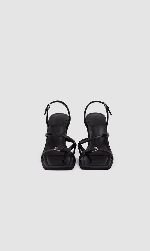 Heeled Sandals Vicki Black from Shop Like You Give a Damn