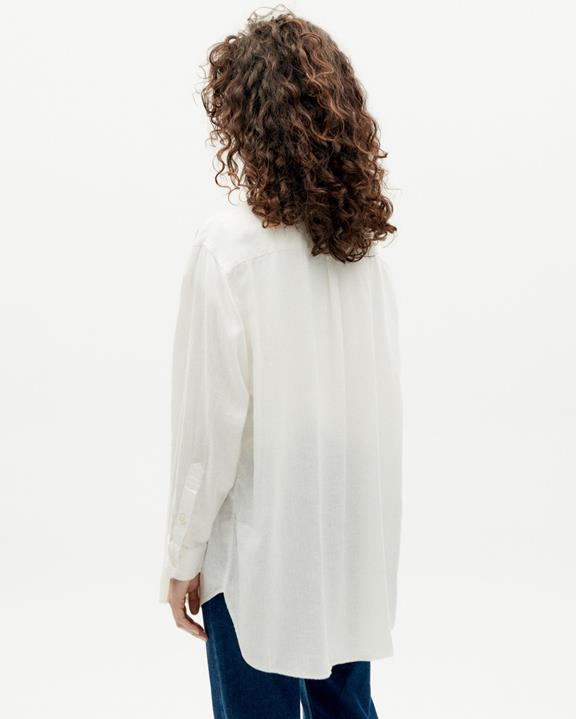 Oversized Blouse Gia Wit from Shop Like You Give a Damn