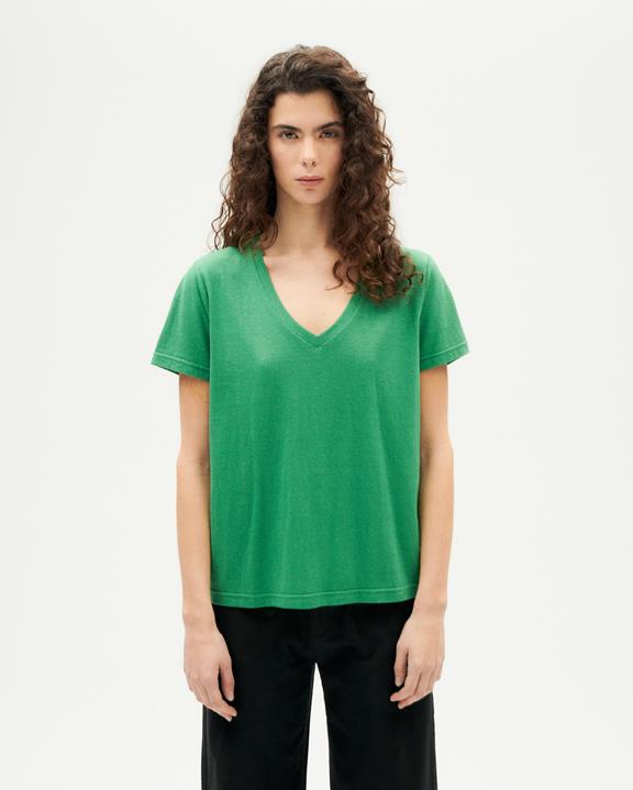 T-Shirt Clavel Light Green from Shop Like You Give a Damn