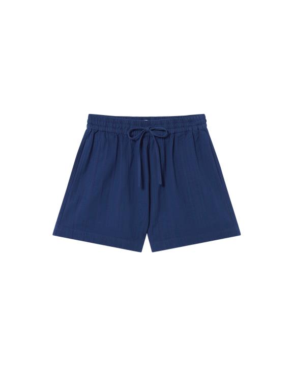 Korte Broek Geranium Seersucker Blauw from Shop Like You Give a Damn