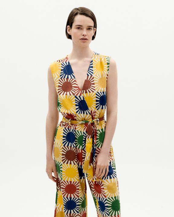 Jumpsuit Winona Sun Grid Multicolor from Shop Like You Give a Damn