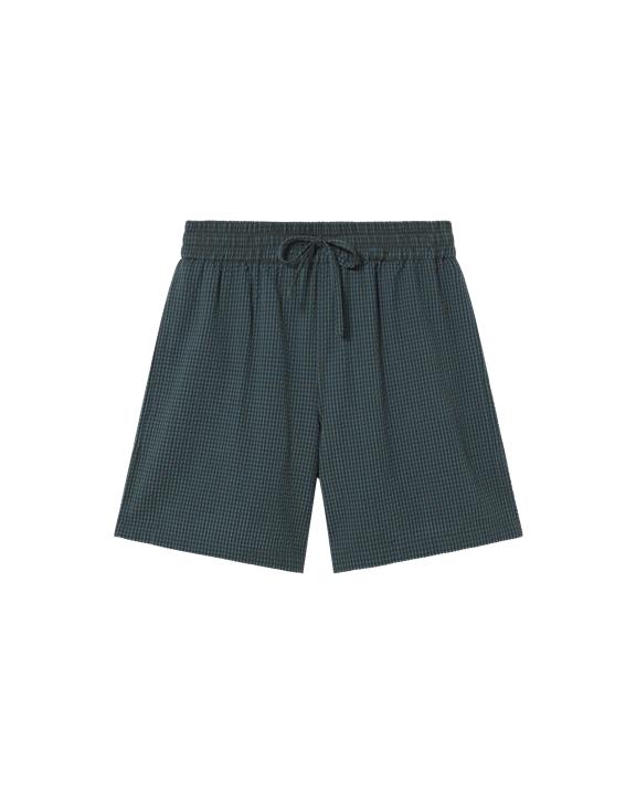 Shorts Henry Bermuda Seersucker Groen from Shop Like You Give a Damn