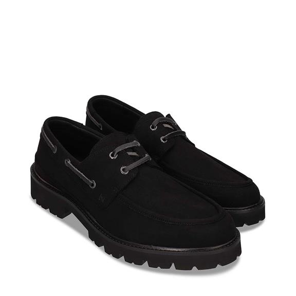 Boat Shoes Dario Black from Shop Like You Give a Damn