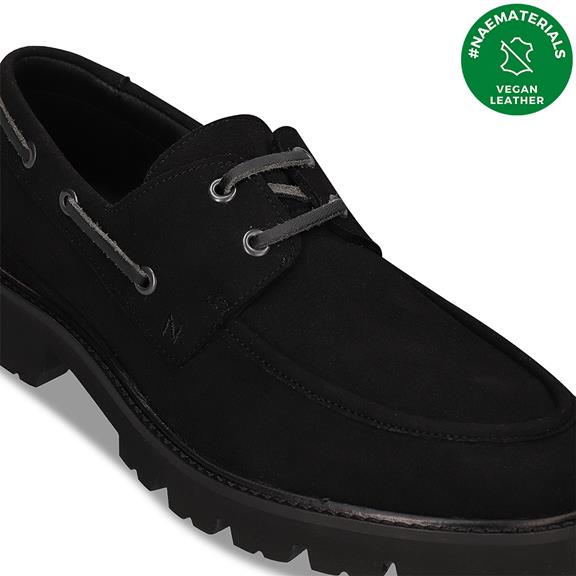 Boat Shoes Dario Black from Shop Like You Give a Damn