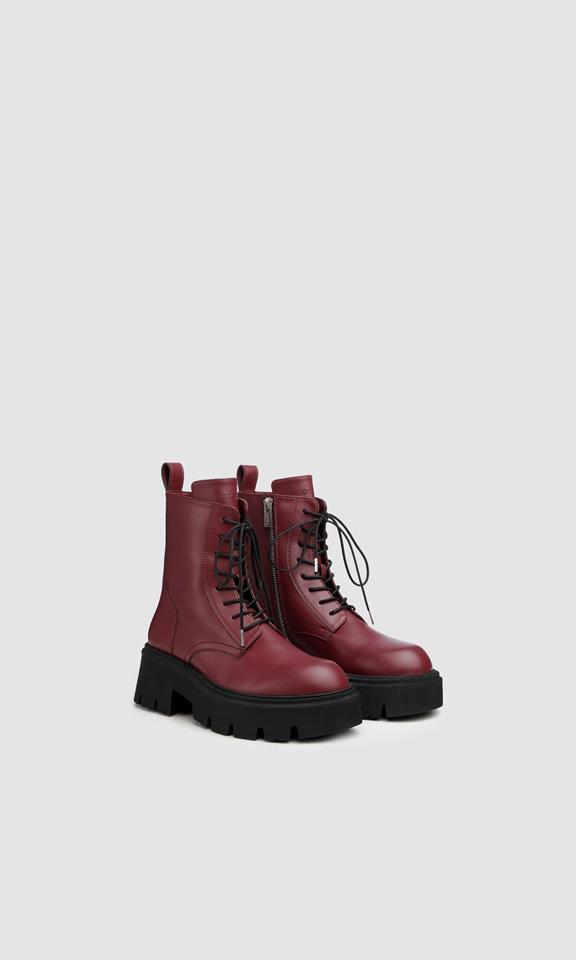 Boots Jill Mid Plus Maroon from Shop Like You Give a Damn