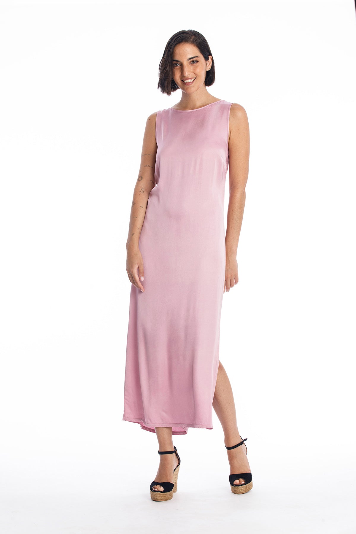 Dress Liv Malva Pink from Shop Like You Give a Damn