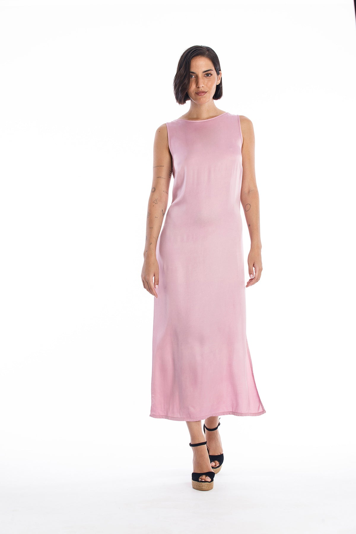 Dress Liv Malva Pink from Shop Like You Give a Damn