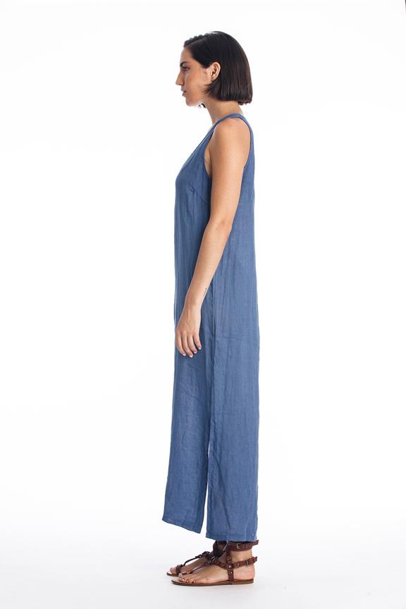 Linen Dress Winona Indigo Blue from Shop Like You Give a Damn