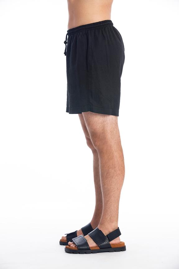 Linen Shorts Tom Black from Shop Like You Give a Damn