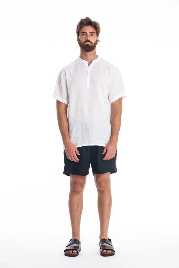 Linen Shirt Brad White from Shop Like You Give a Damn