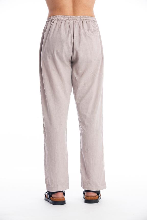 Linen Pants Lucas Stone Grey from Shop Like You Give a Damn