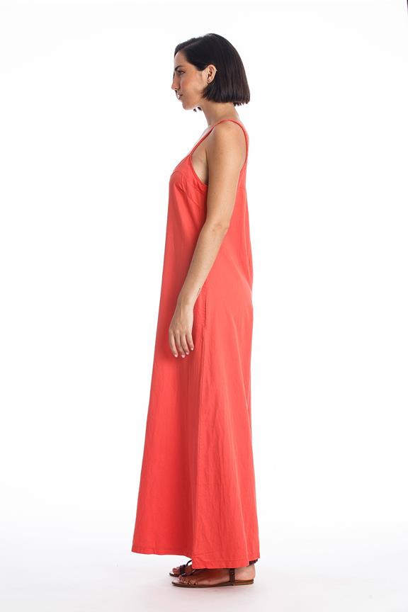 Jumpsuit Chiara Satin Radiant Red from Shop Like You Give a Damn