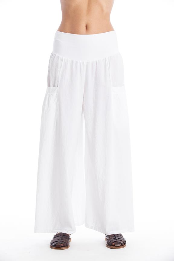 Funky Skirt Pants White from Shop Like You Give a Damn