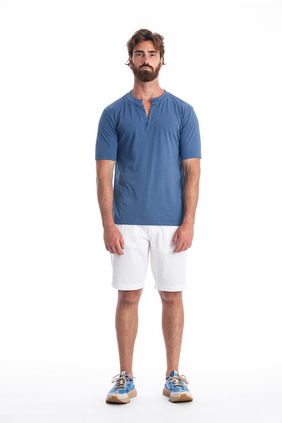 Linen Tee Cruise Indigo Blue from Shop Like You Give a Damn