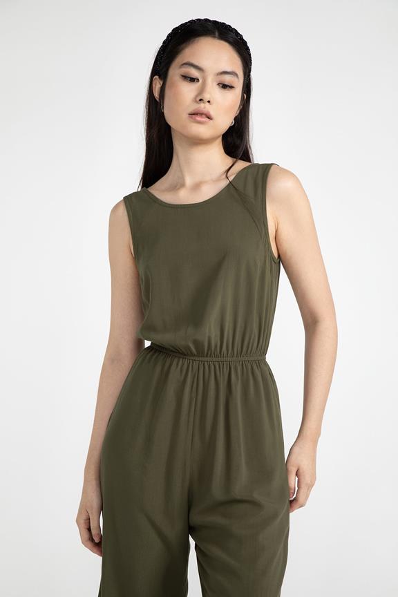 Jumpsuit Staine Olijf from Shop Like You Give a Damn