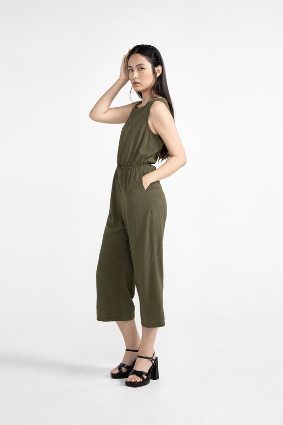 Jumpsuit Staine Olijf from Shop Like You Give a Damn