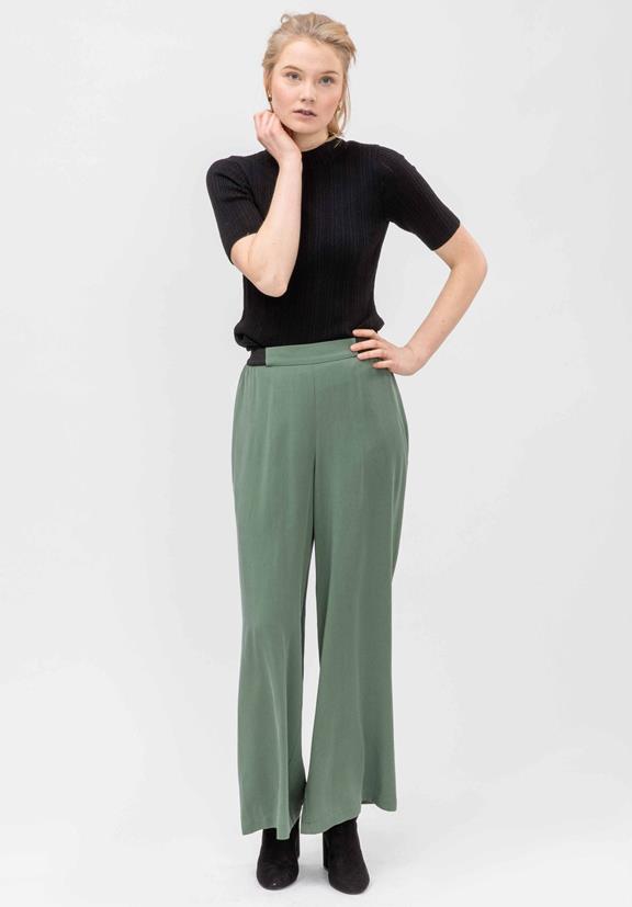 Broek Sandrose Antiek Groen from Shop Like You Give a Damn