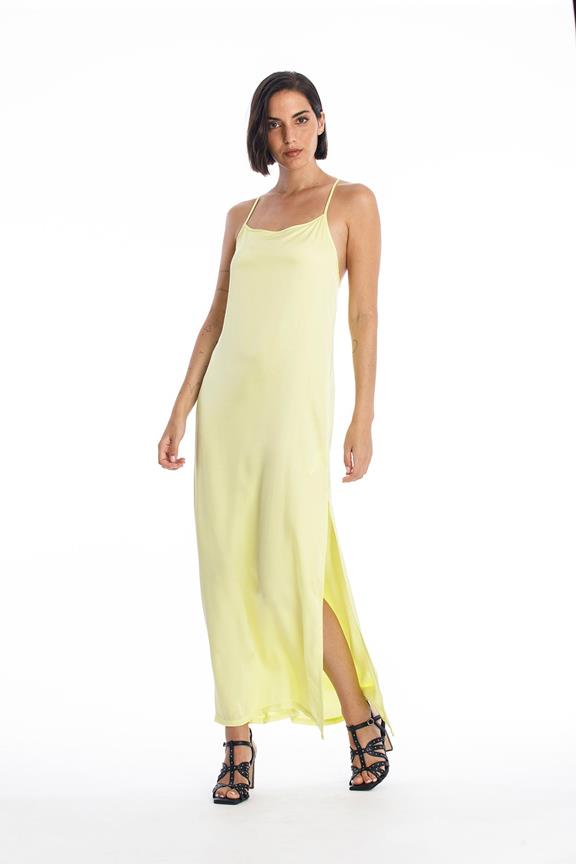 Dress Sophia Lime Yellow from Shop Like You Give a Damn
