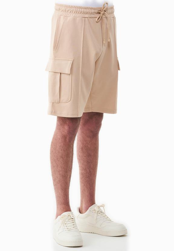 Sweatshorts Cargo Soft Beige from Shop Like You Give a Damn