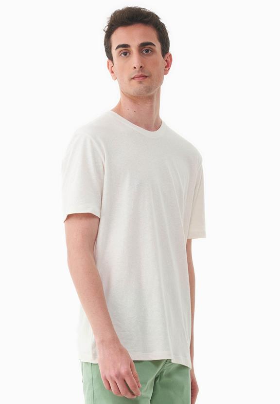 T-Shirt Off White from Shop Like You Give a Damn