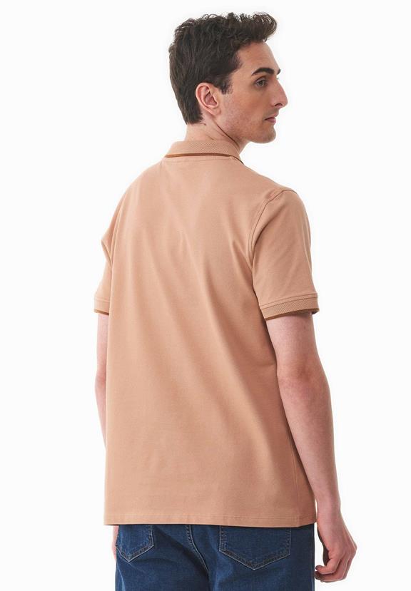 Polo Shirt Light Brown from Shop Like You Give a Damn