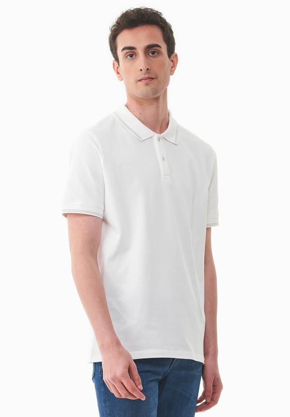 Polo Shirt Off White from Shop Like You Give a Damn