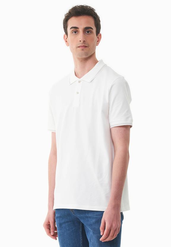 Polo Shirt Off White from Shop Like You Give a Damn