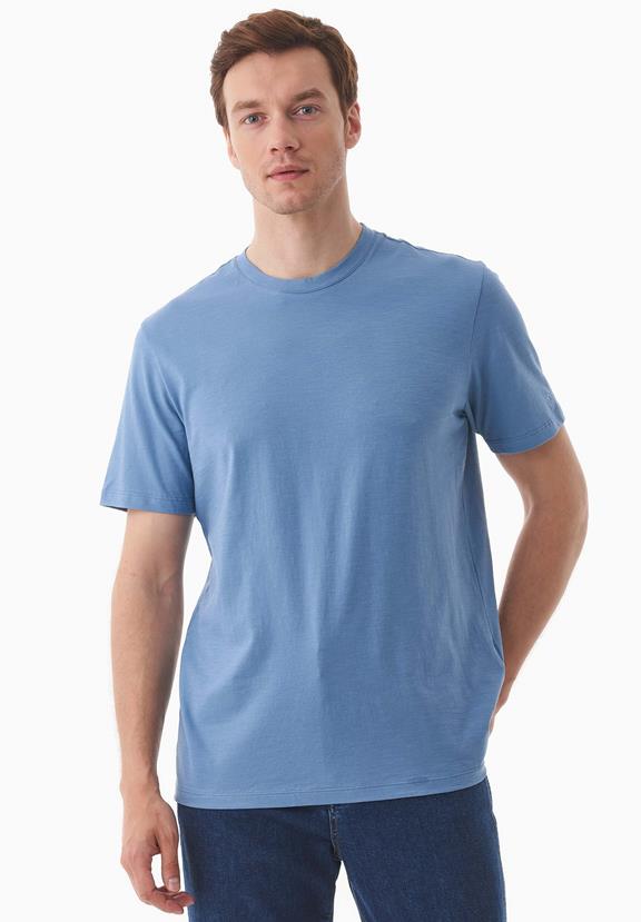T-Shirt Basic Coronetblauw via Shop Like You Give a Damn